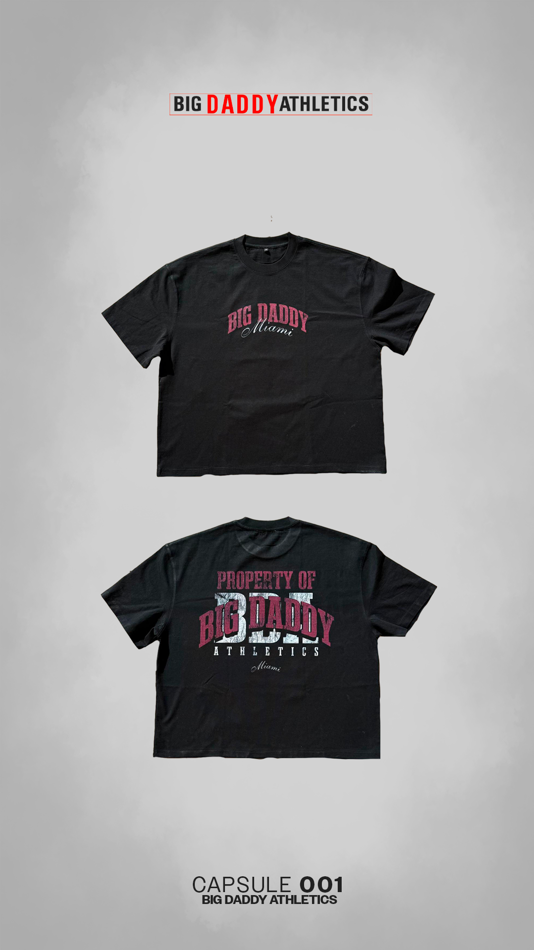 BDA PROPERTY OF CROPPED TEE